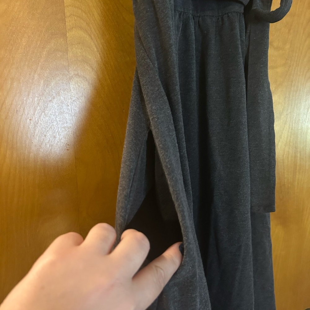 Latched Mama Charcoal Sleeveless Midi Dress - Picture 4 of 5